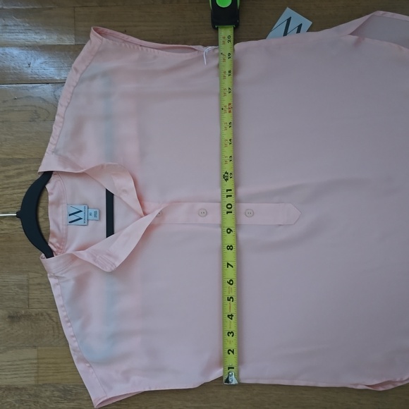 WORTHINGTON BRAND WOMEN'S PEACH SLEEVELESS SUMMER TOP SIZE XS - Picture 9 of 15